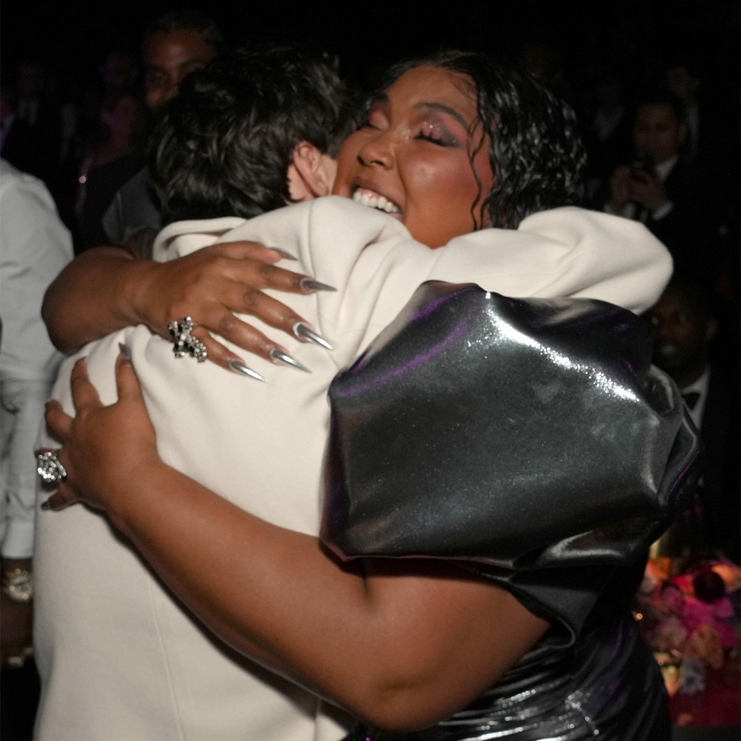 Harry Styles & Lizzo’s 2023 Grammys Reunion Is 100 Percent That Epic Harry Styles & Lizzo’s 2023 Grammys Reunion Is 100 Percent That Epic